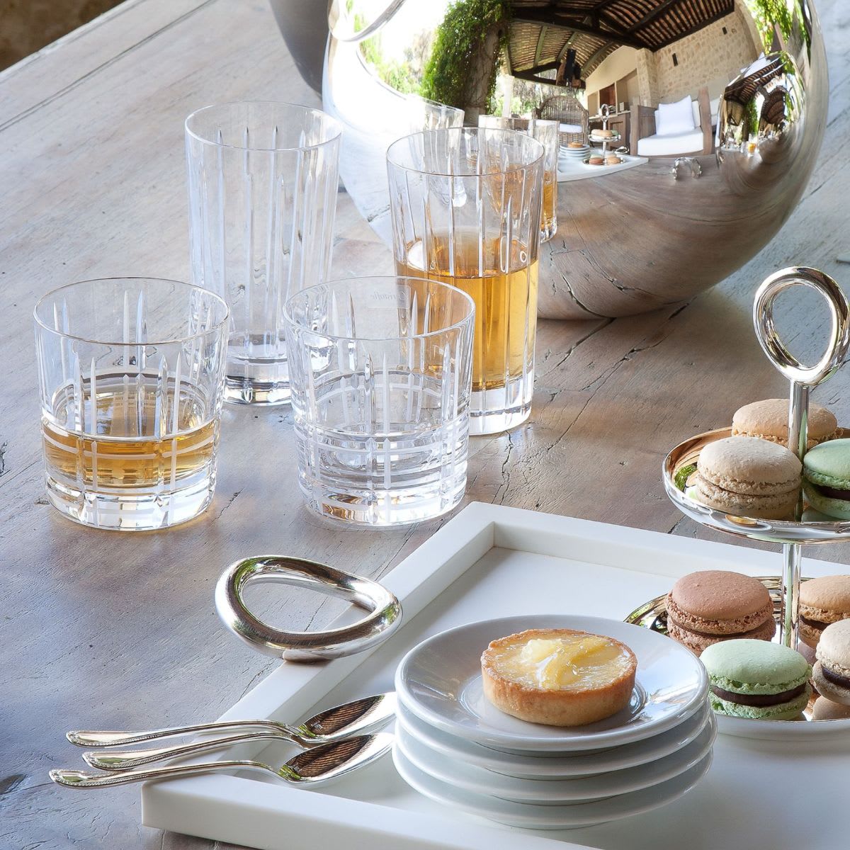 Christofle クリストフル　イリアナロックグラス Iriana Collection Christofle Barware | Christofle USA